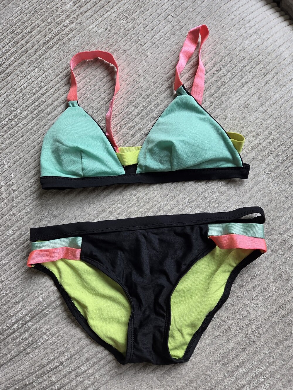 Block Color Bikini